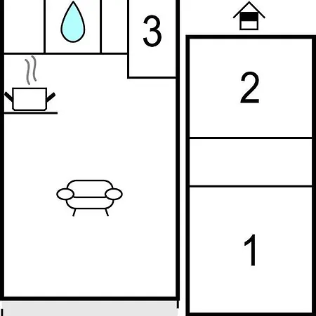 3 Bedroom Cozy In Hvide Sande Дом отдыха